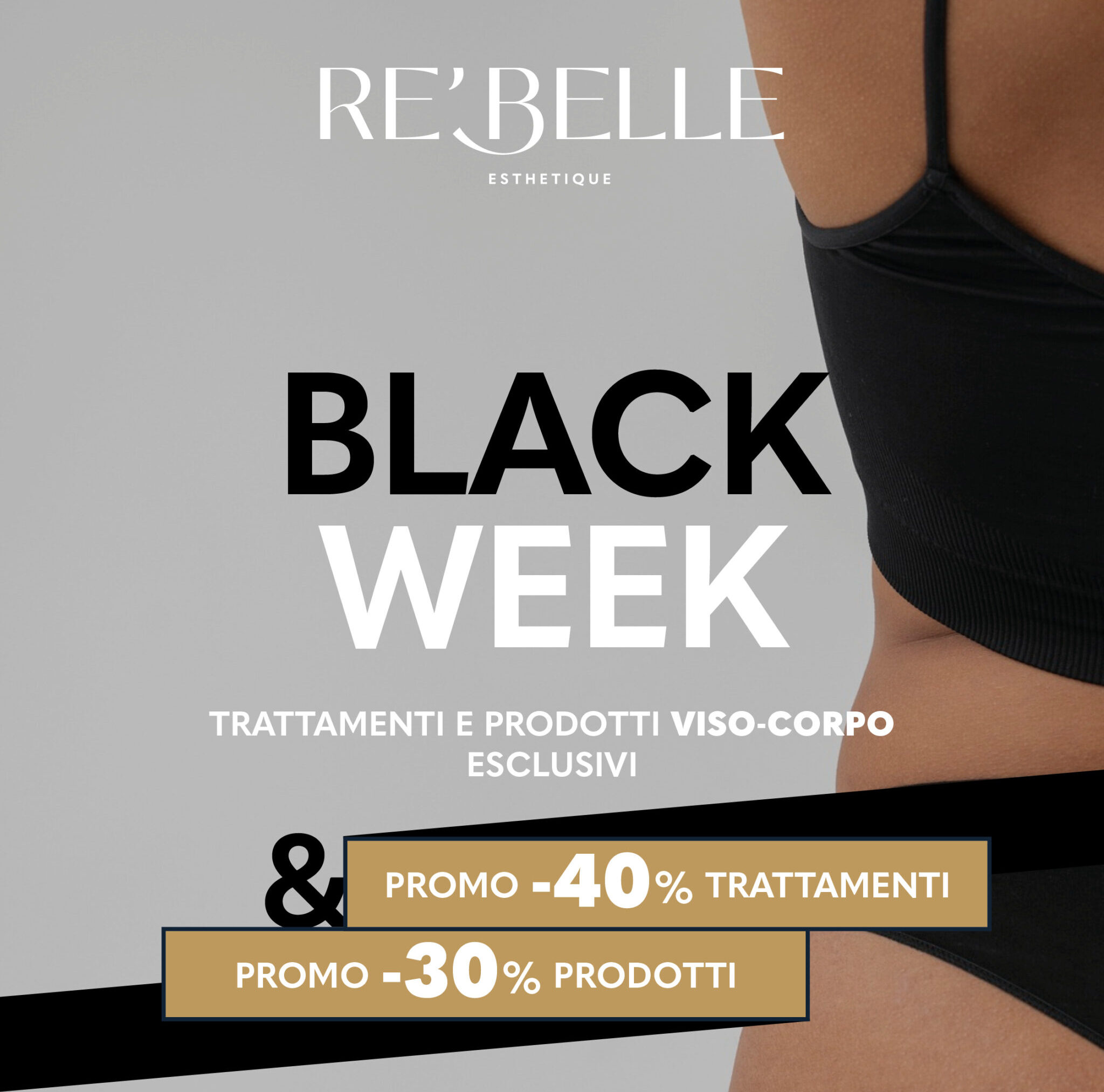 È ufficialmente iniziata la Re’Belle Black Week!✨